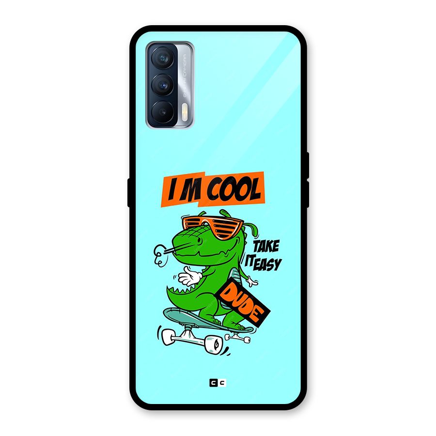 Cool Dude Glass Back Case for Realme X7
