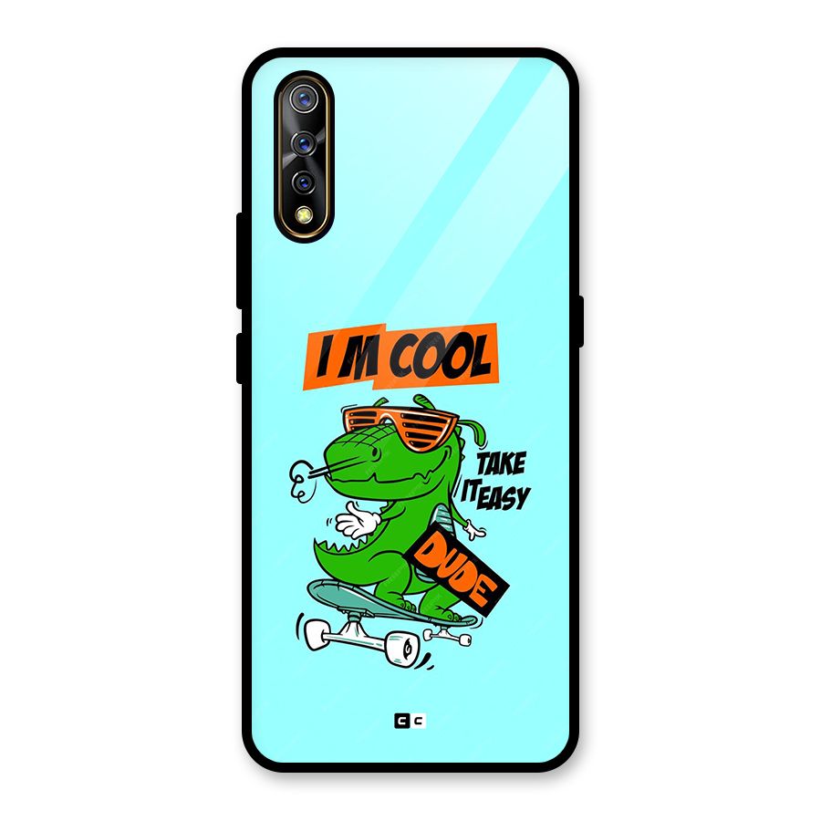 Cool Dude Glass Back Case for Vivo S1