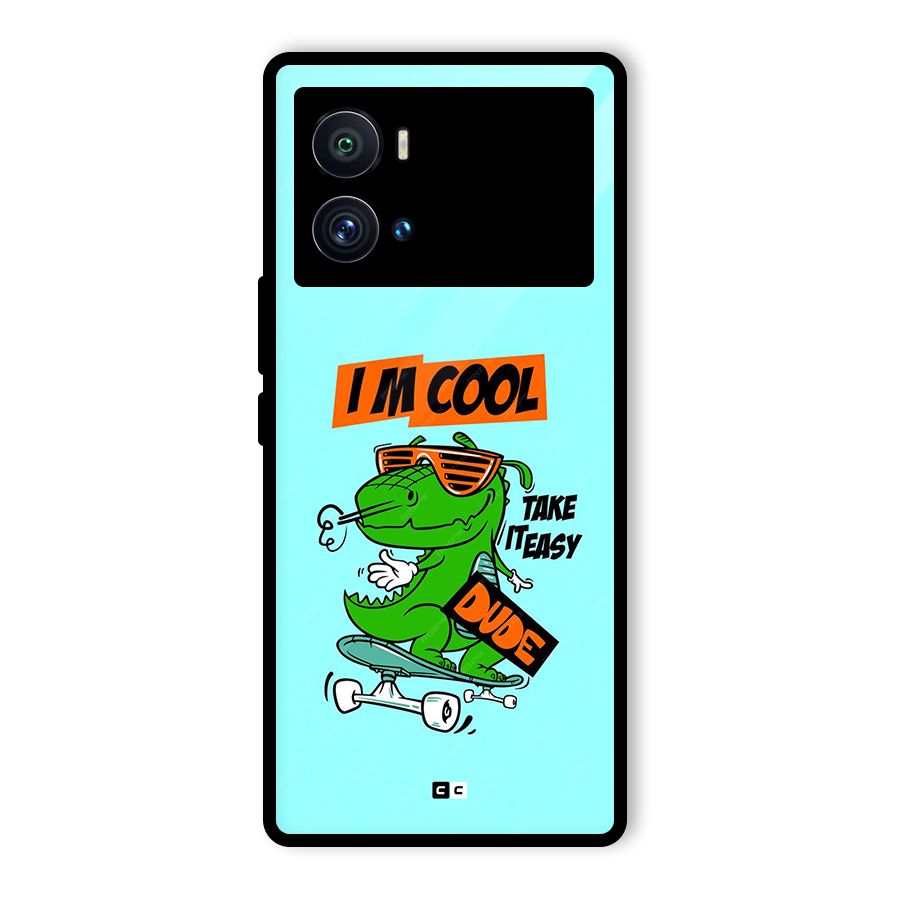 Cool Dude Glass Back Case for Vivo iQOO 9 Pro
