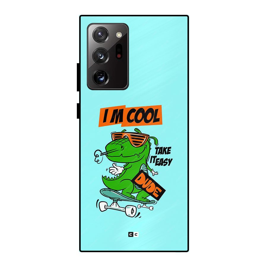 Cool Dude Metal Back Case for Galaxy Note 20 Ultra 5G