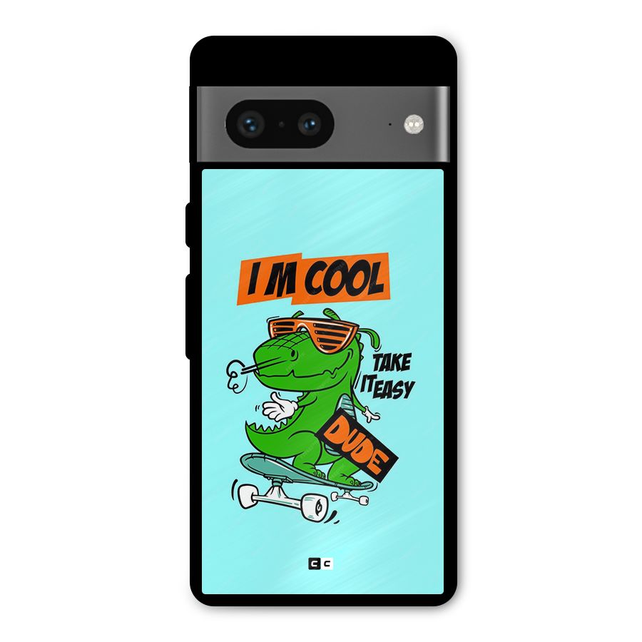 Cool Dude Metal Back Case for Google Pixel 7