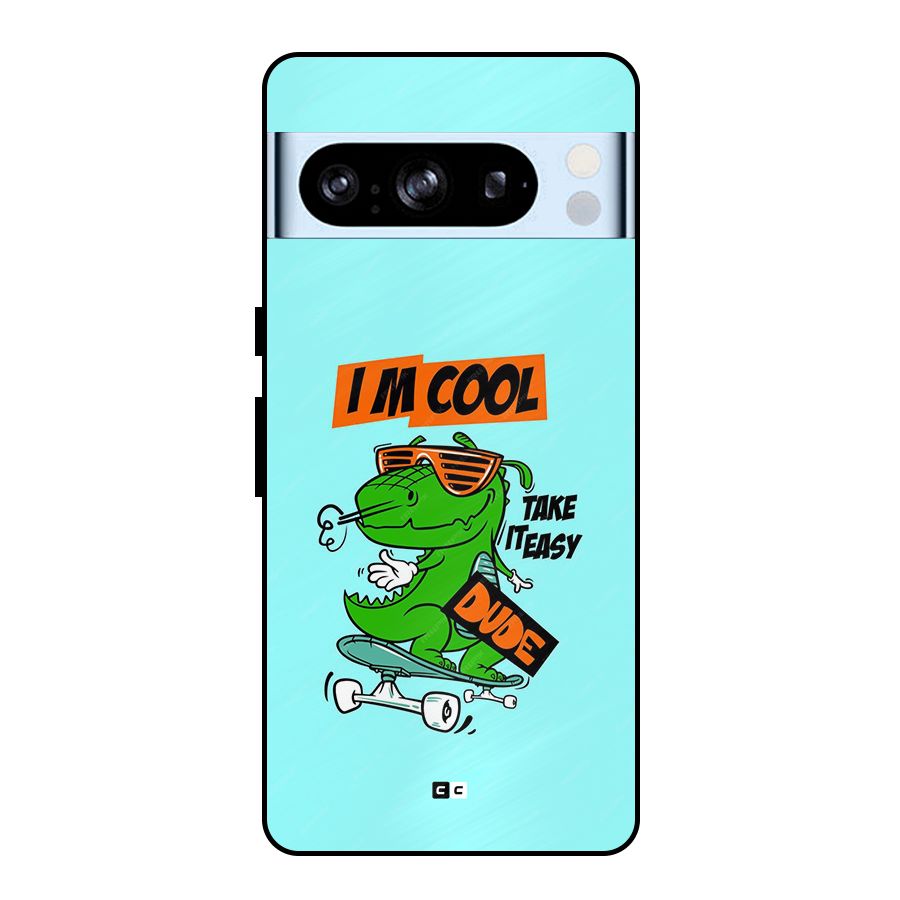 Cool Dude Metal Back Case for Google Pixel 8 Pro