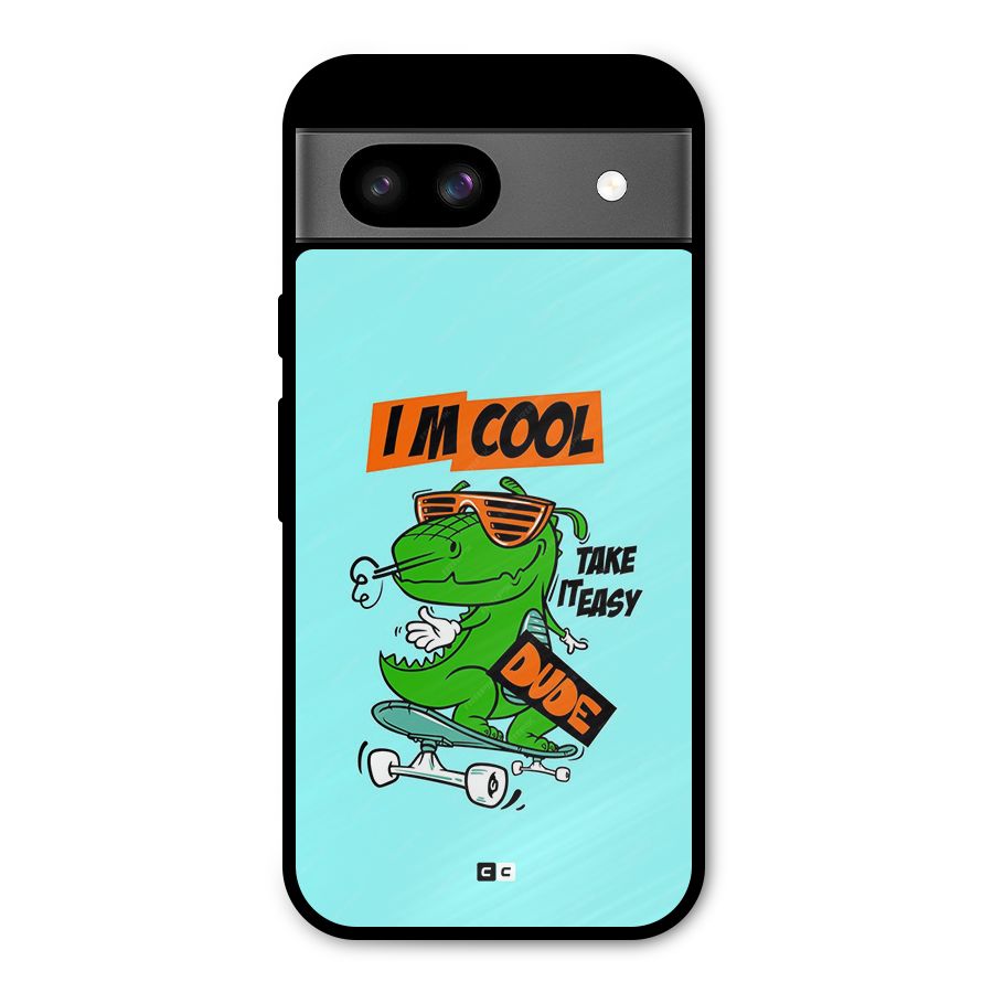 Cool Dude Metal Back Case for Google Pixel 8a