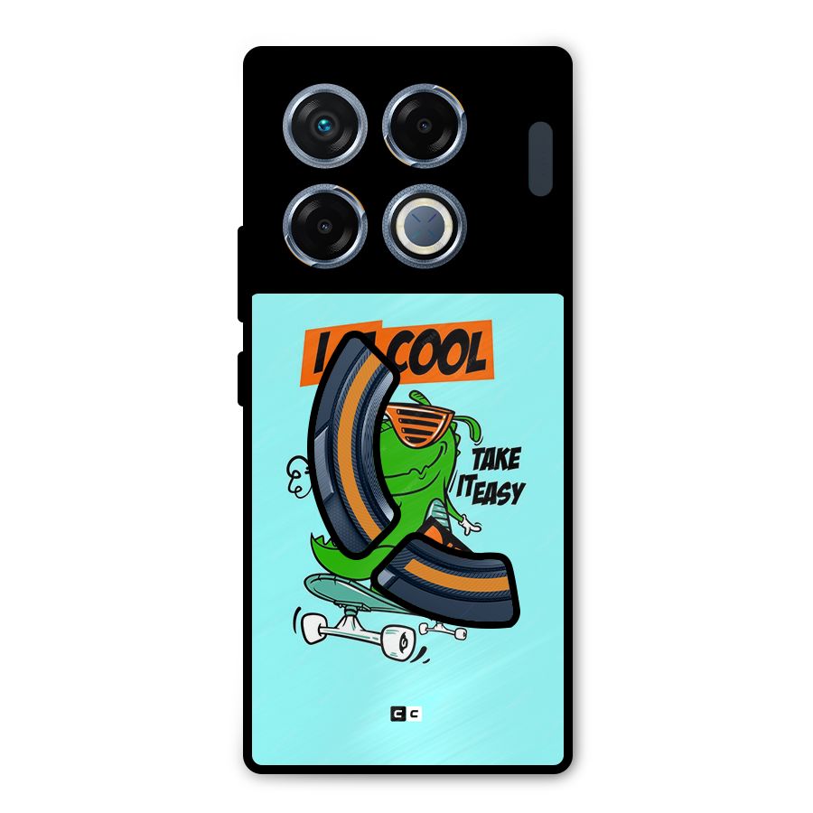Cool Dude Metal Back Case for Infinix GT 20 Pro