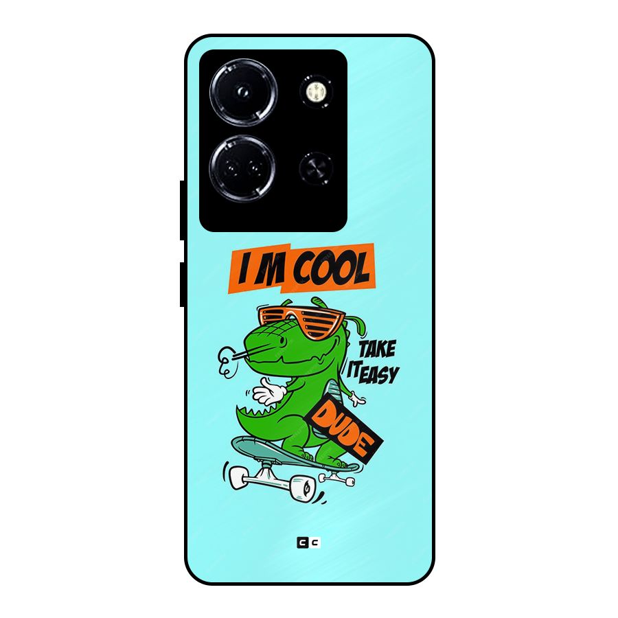 Cool Dude Metal Back Case for Infinix Note 30 5G