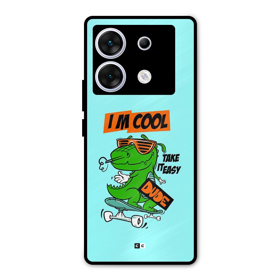 Cool Dude Metal Back Case for Infinix Zero 30 5G