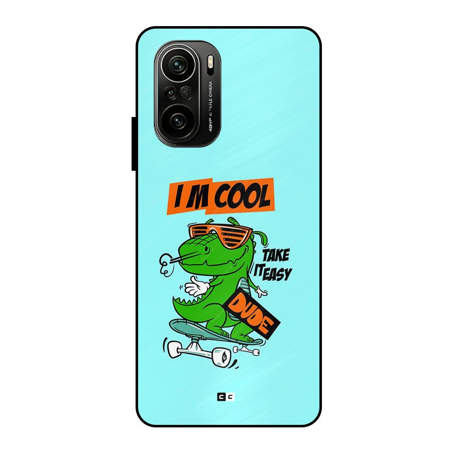 Cool Dude Metal Back Case for Mi 11X Pro