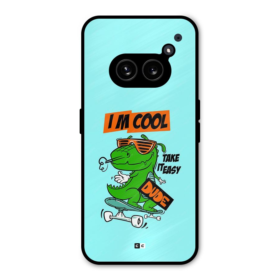 Cool Dude Metal Back Case for Nothing Phone 2a