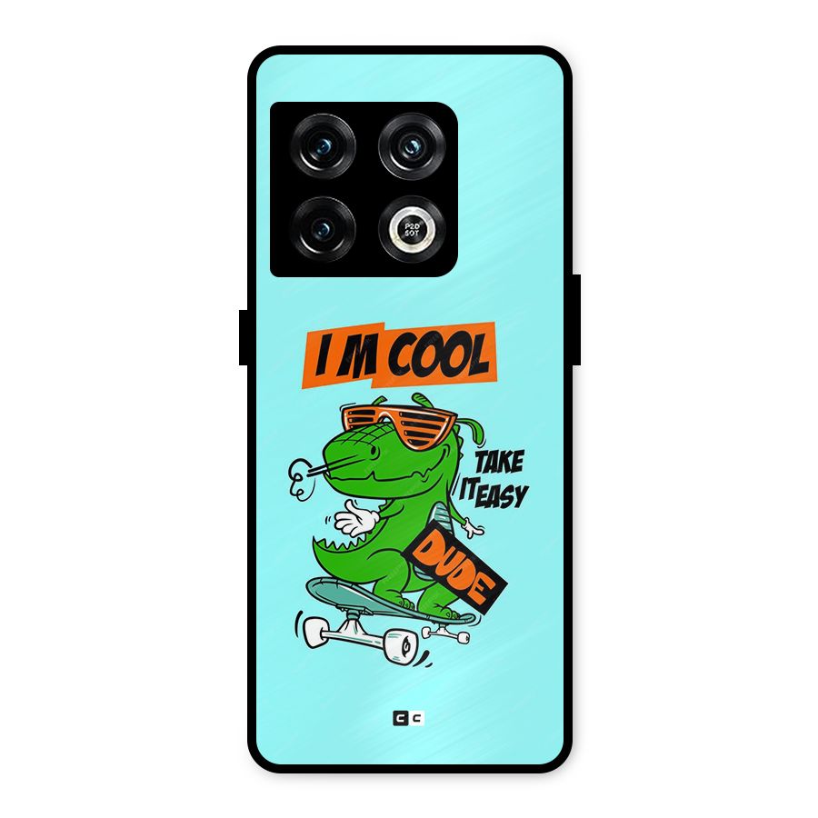 Cool Dude Metal Back Case for OnePlus 10 Pro 5G