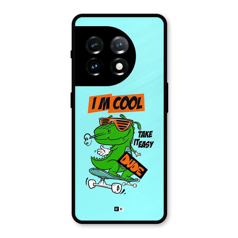 Cool Dude Metal Back Case for OnePlus 11