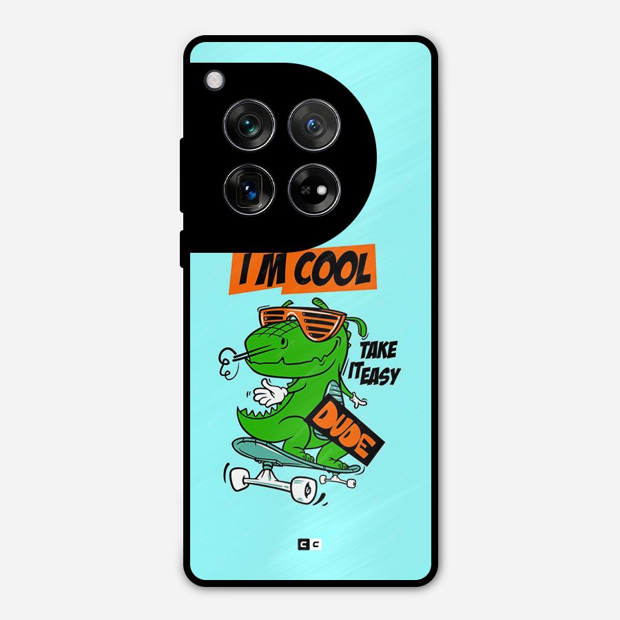 Cool Dude Metal Back Case for OnePlus 12