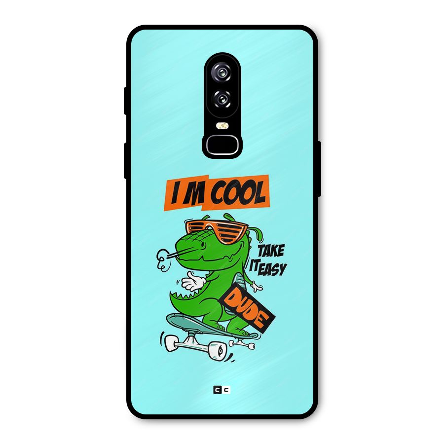 Cool Dude Metal Back Case for OnePlus 6