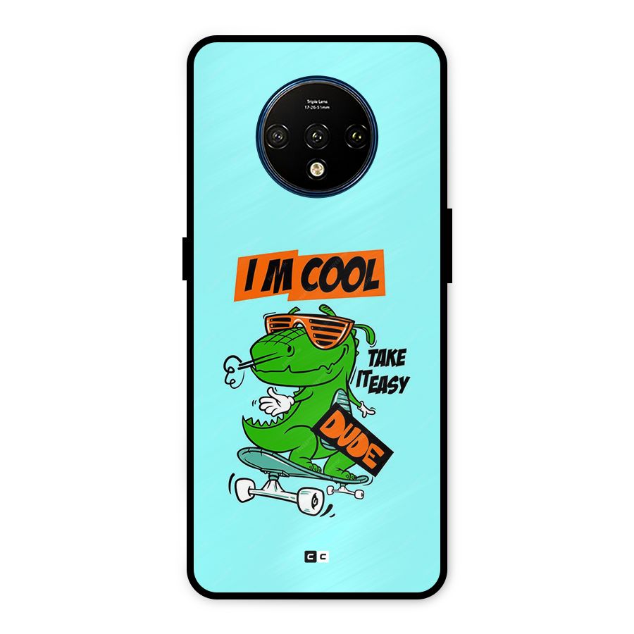Cool Dude Metal Back Case for OnePlus 7T