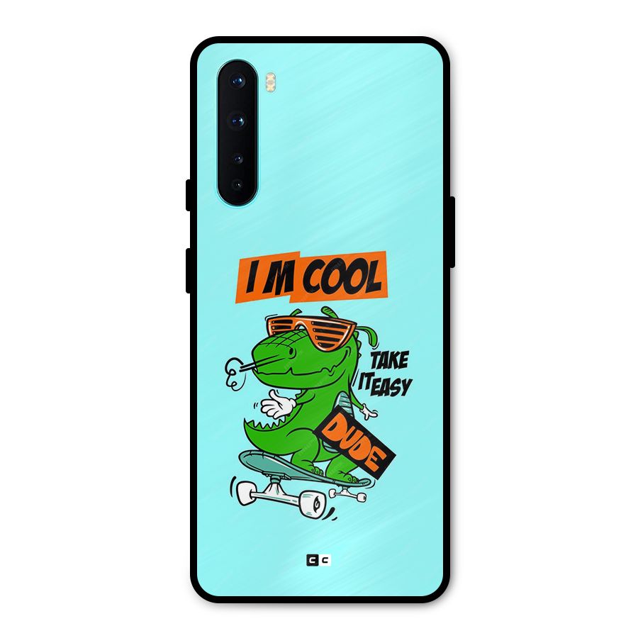 Cool Dude Metal Back Case for OnePlus Nord