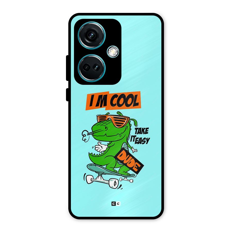 Cool Dude Metal Back Case for OnePlus Nord CE 3 5G