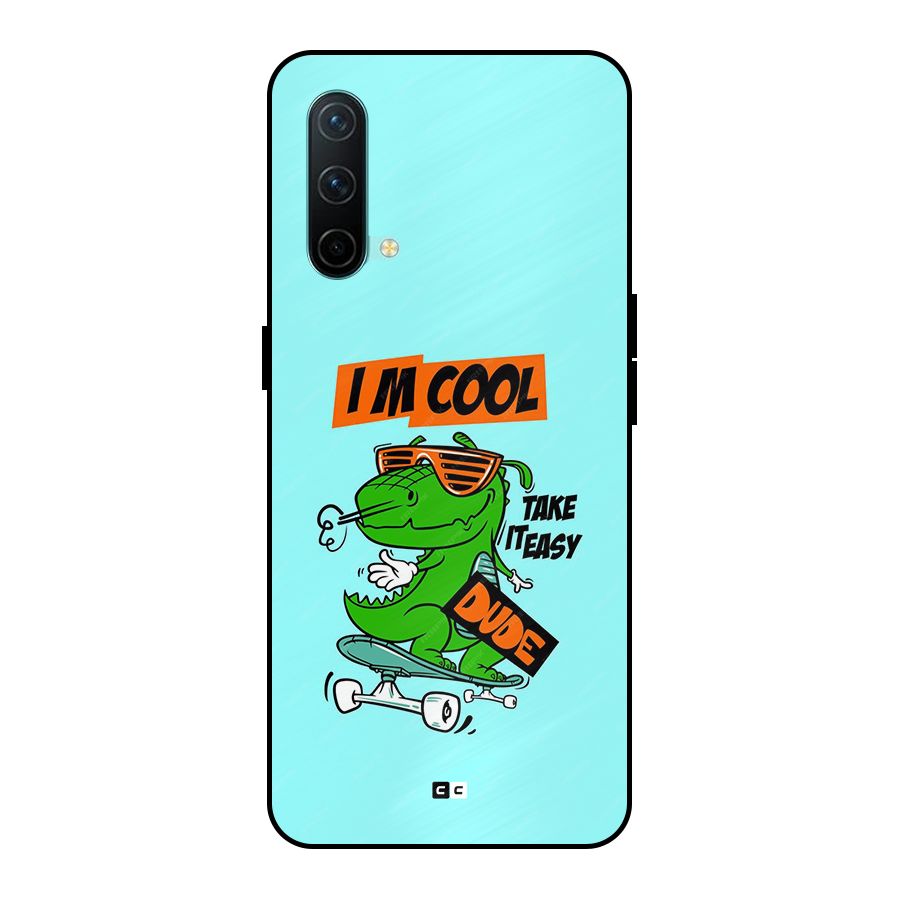 Cool Dude Metal Back Case for OnePlus Nord CE 5G