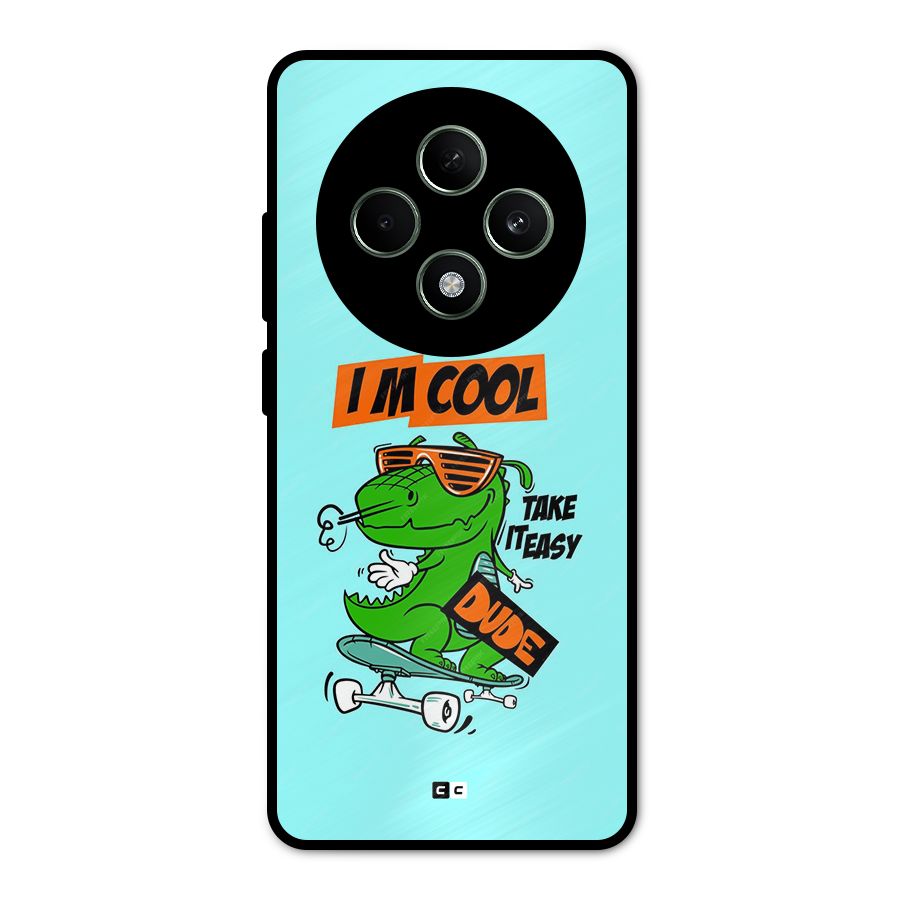 Cool Dude Metal Back Case for Oppo F27