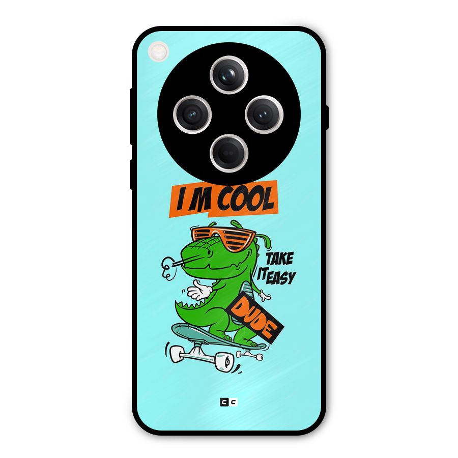 Cool Dude Metal Back Case for Oppo Find X8