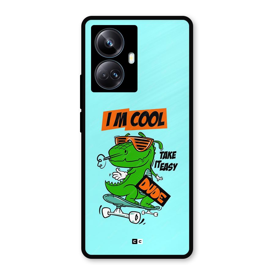 Cool Dude Metal Back Case for Realme 10 Pro Plus