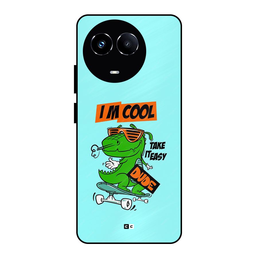 Cool Dude Metal Back Case for Realme 11 5G