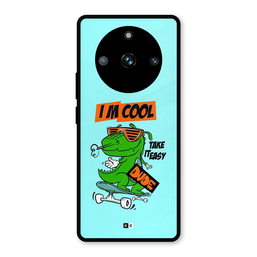 Cool Dude Metal Back Case for Realme 11 Pro Plus