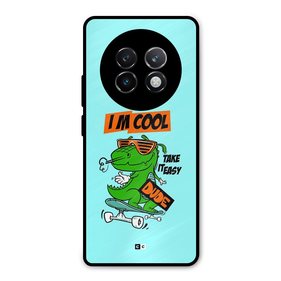 Cool Dude Metal Back Case for Realme 13 Plus