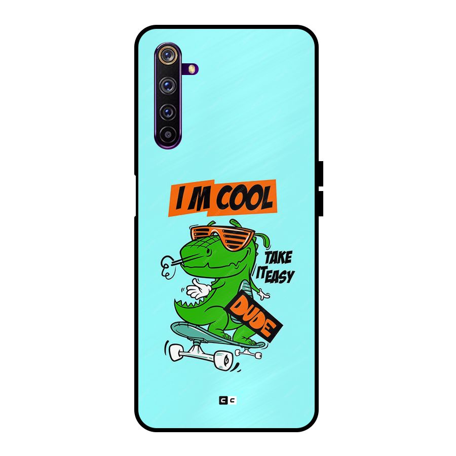Cool Dude Metal Back Case for Realme 6 Pro