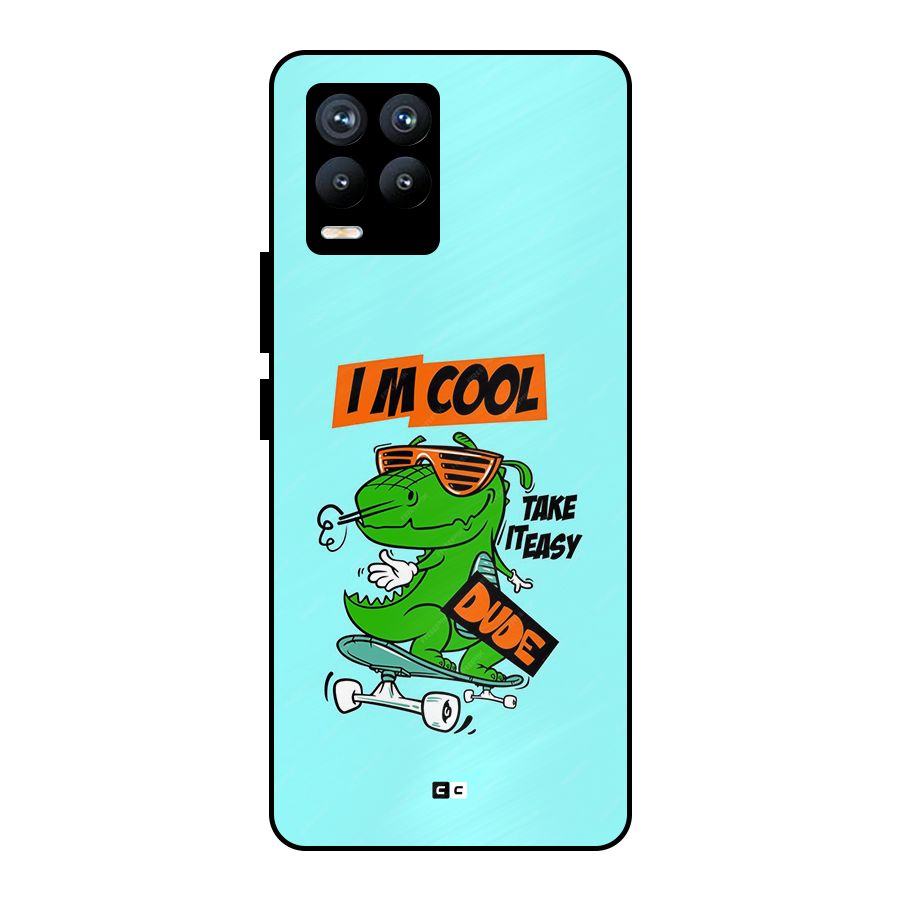 Cool Dude Metal Back Case for Realme 8