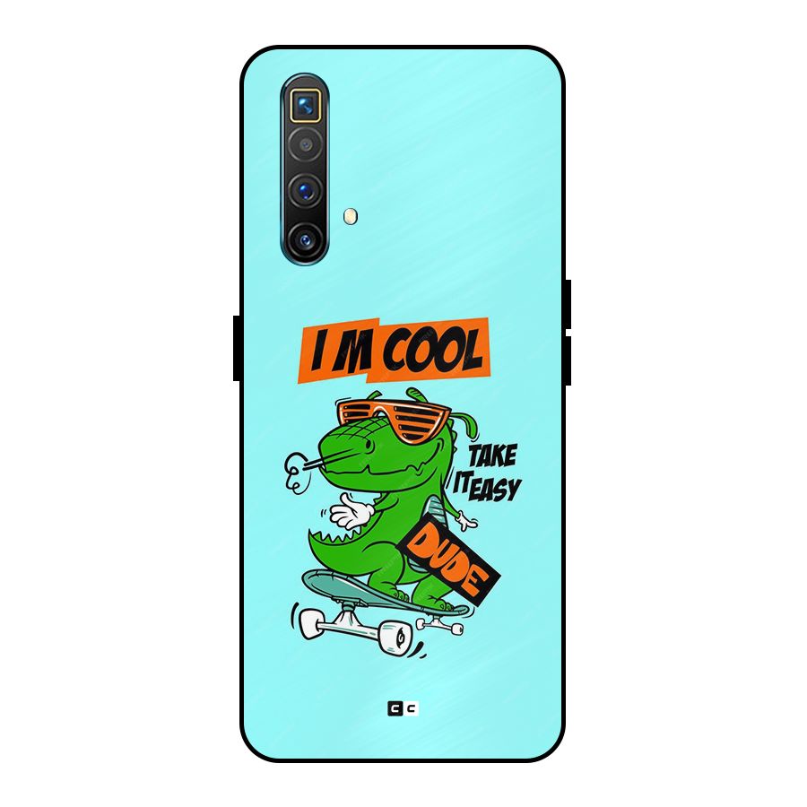 Cool Dude Metal Back Case for Realme X3