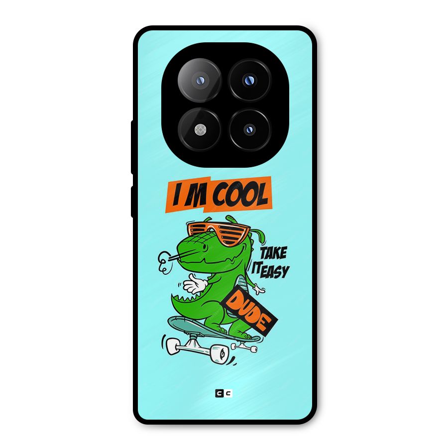 Cool Dude Metal Back Case for Redmi Note 14 Pro Plus 5G