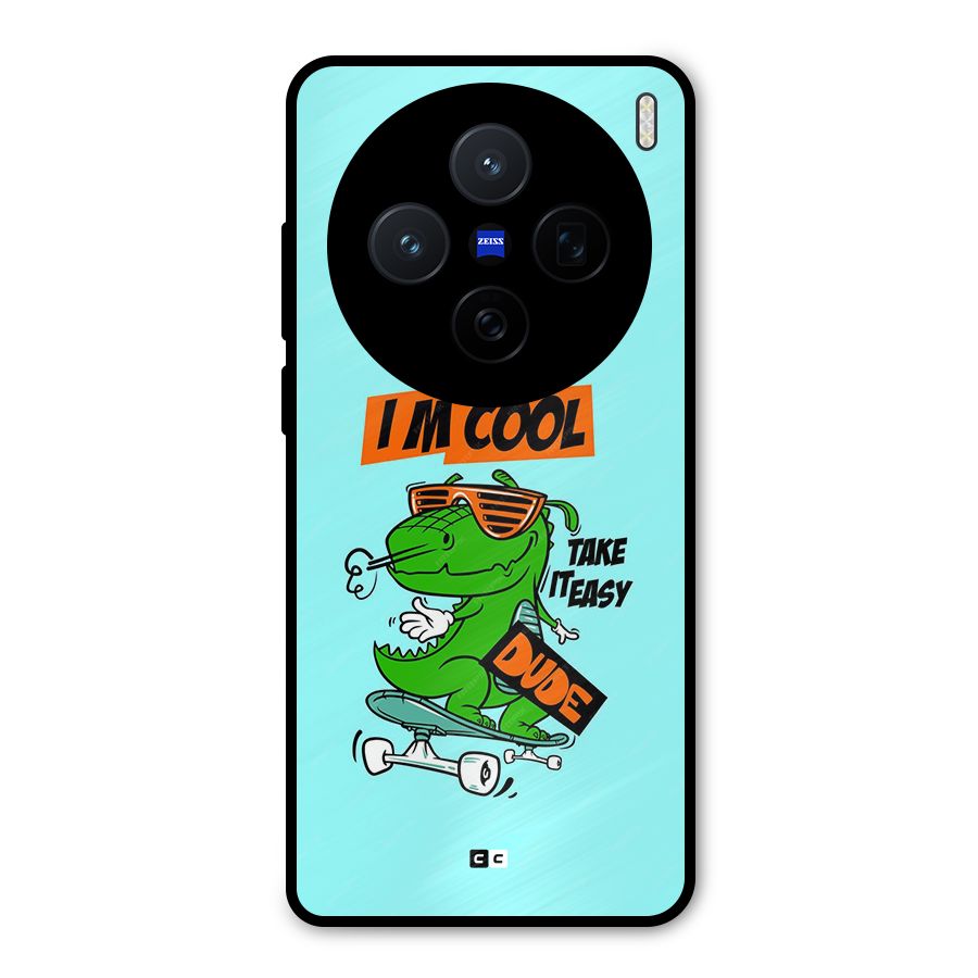Cool Dude Metal Back Case for Vivo X200