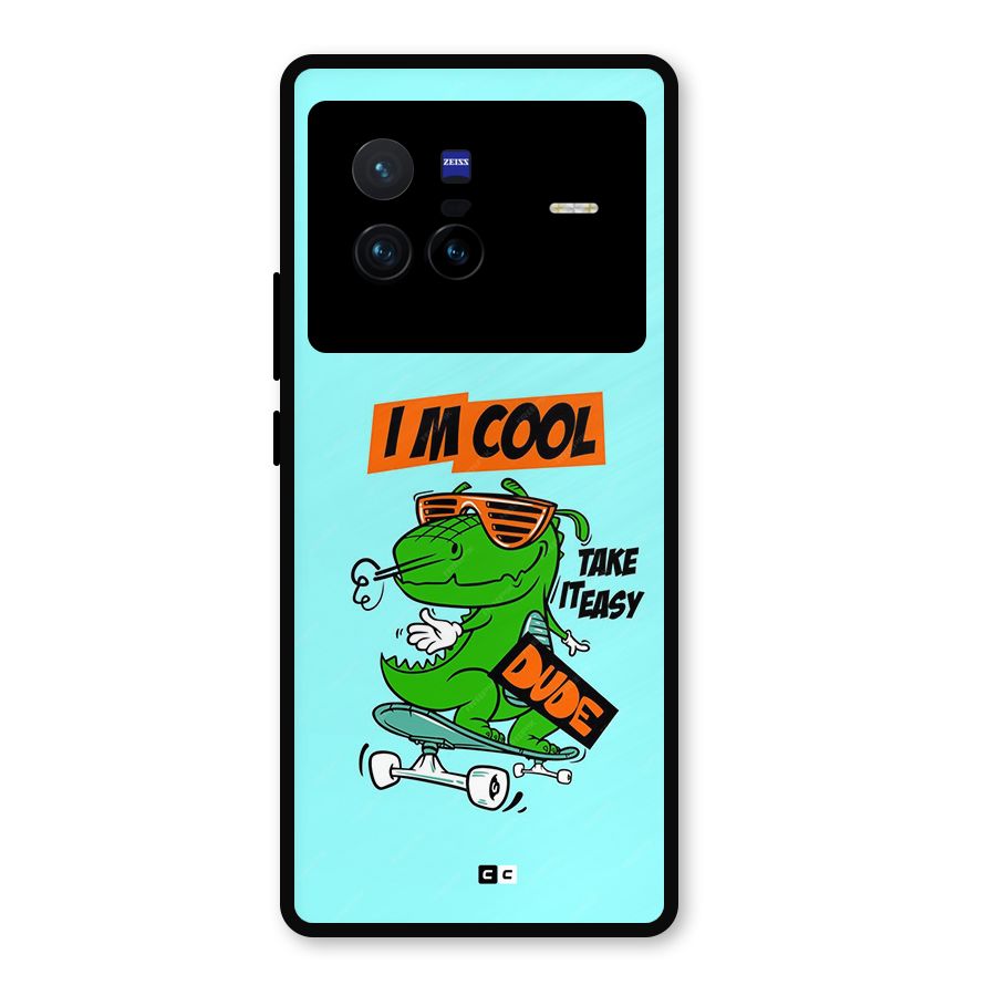 Cool Dude Metal Back Case for Vivo X80