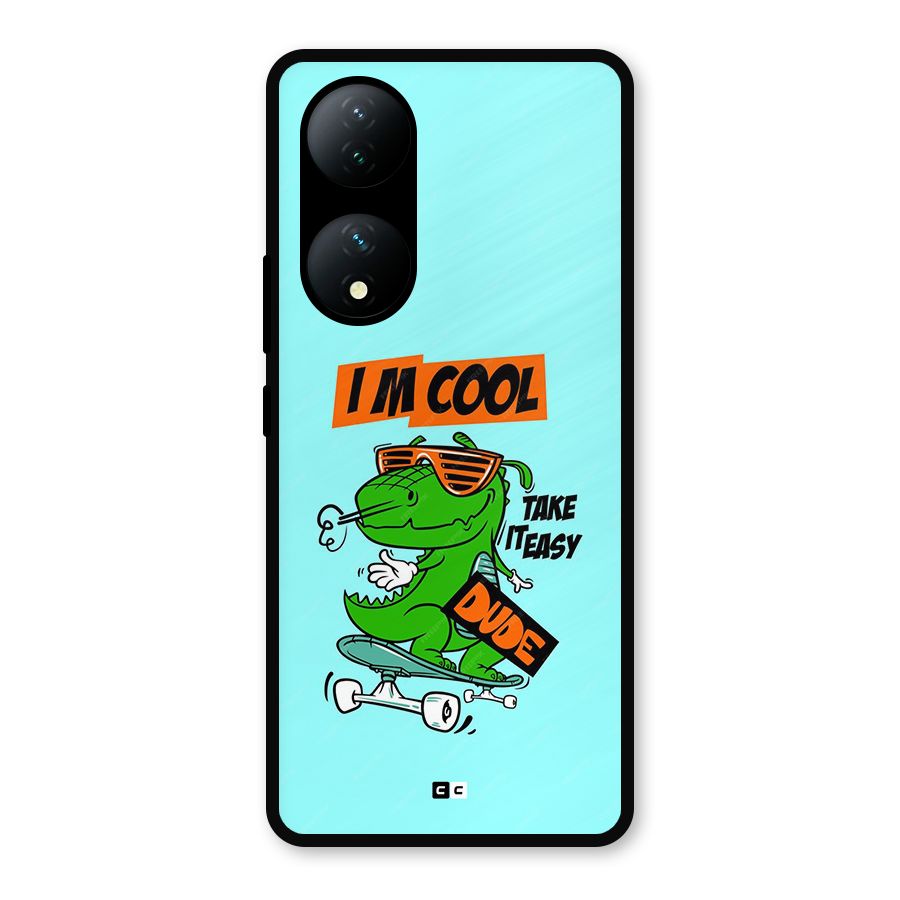 Cool Dude Metal Back Case for Vivo Y100a