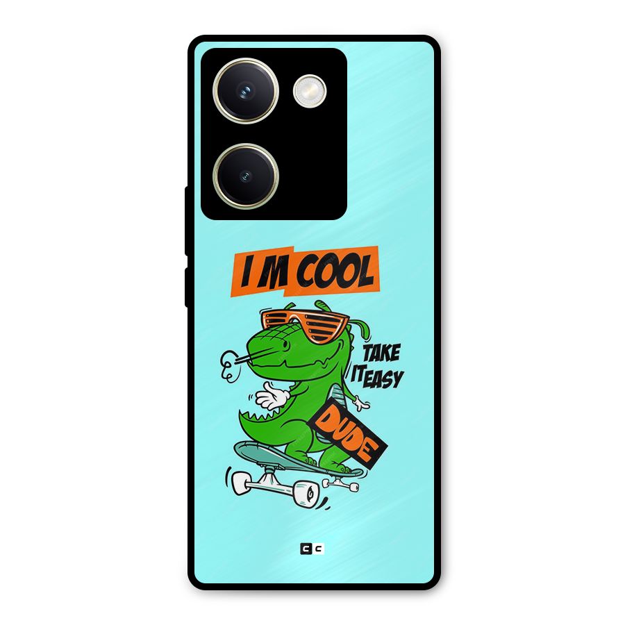 Cool Dude Metal Back Case for Vivo Y200 Pro