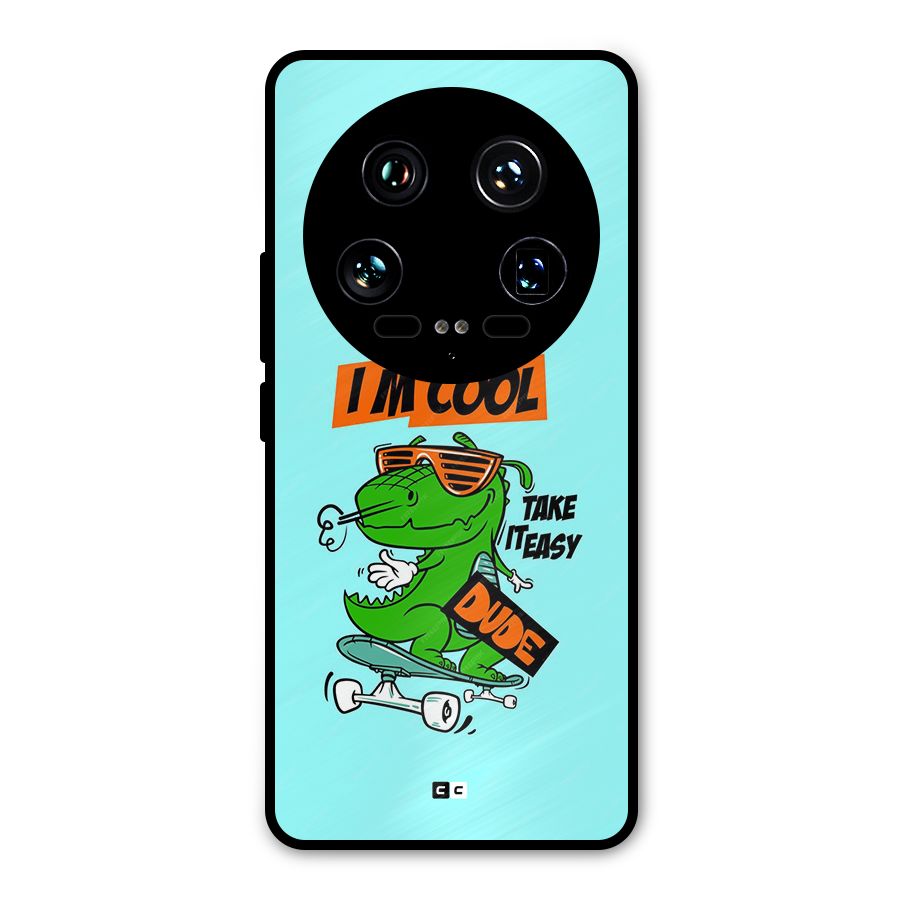 Cool Dude Metal Back Case for Xiaomi 14 Ultra
