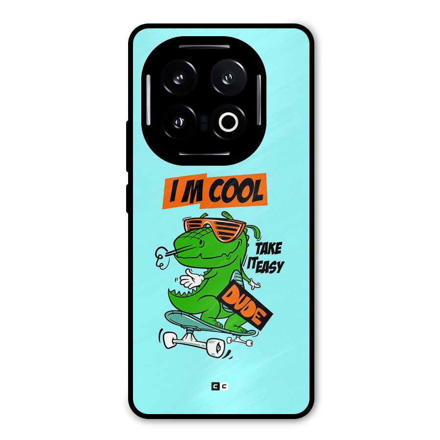 Cool Dude Metal Back Case for iQOO 13