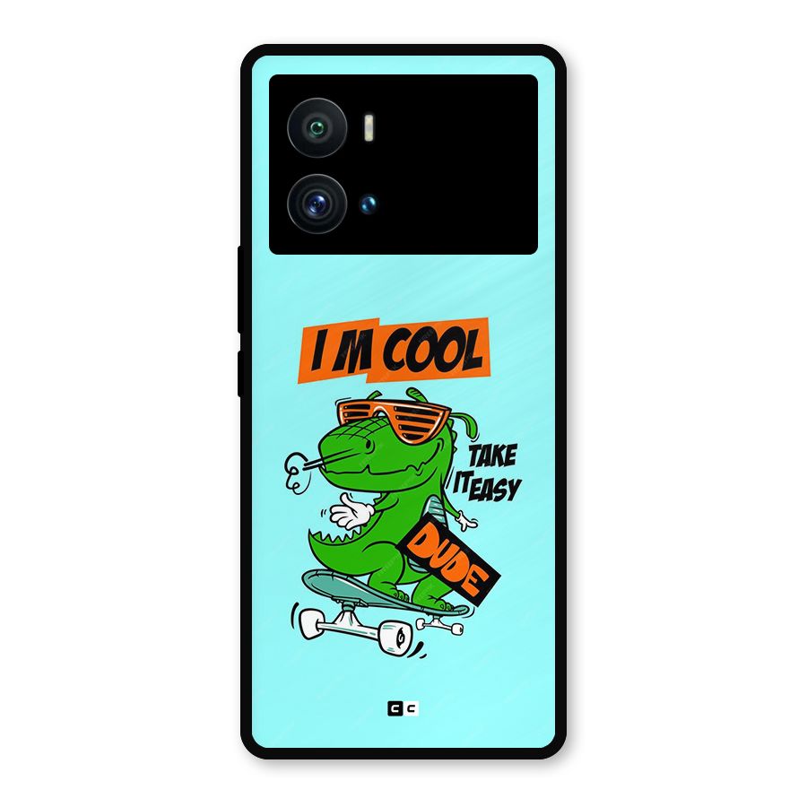 Cool Dude Metal Back Case for iQOO 9 Pro