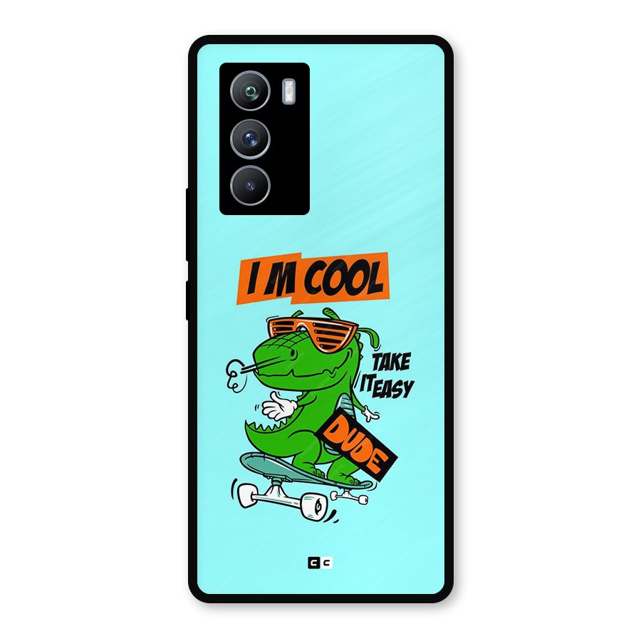 Cool Dude Metal Back Case for iQOO 9 SE