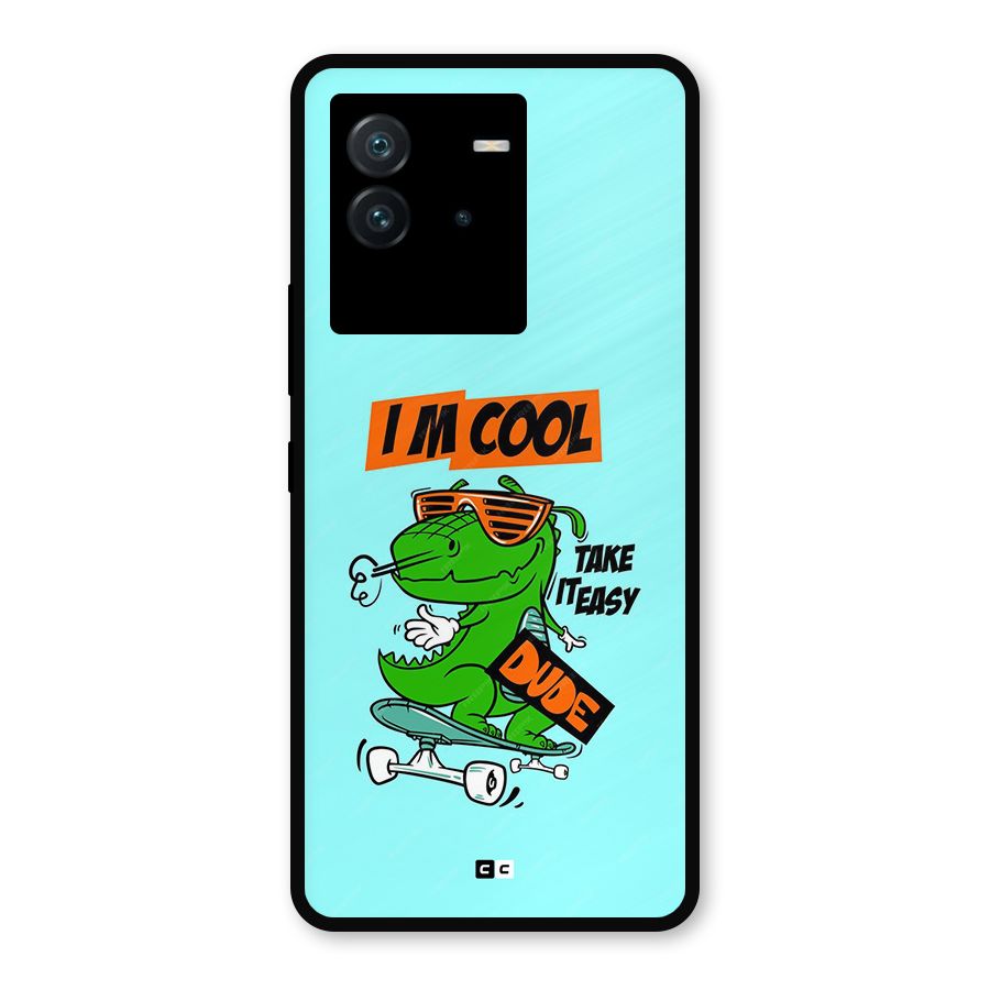 Cool Dude Metal Back Case for iQOO Neo 6 5G