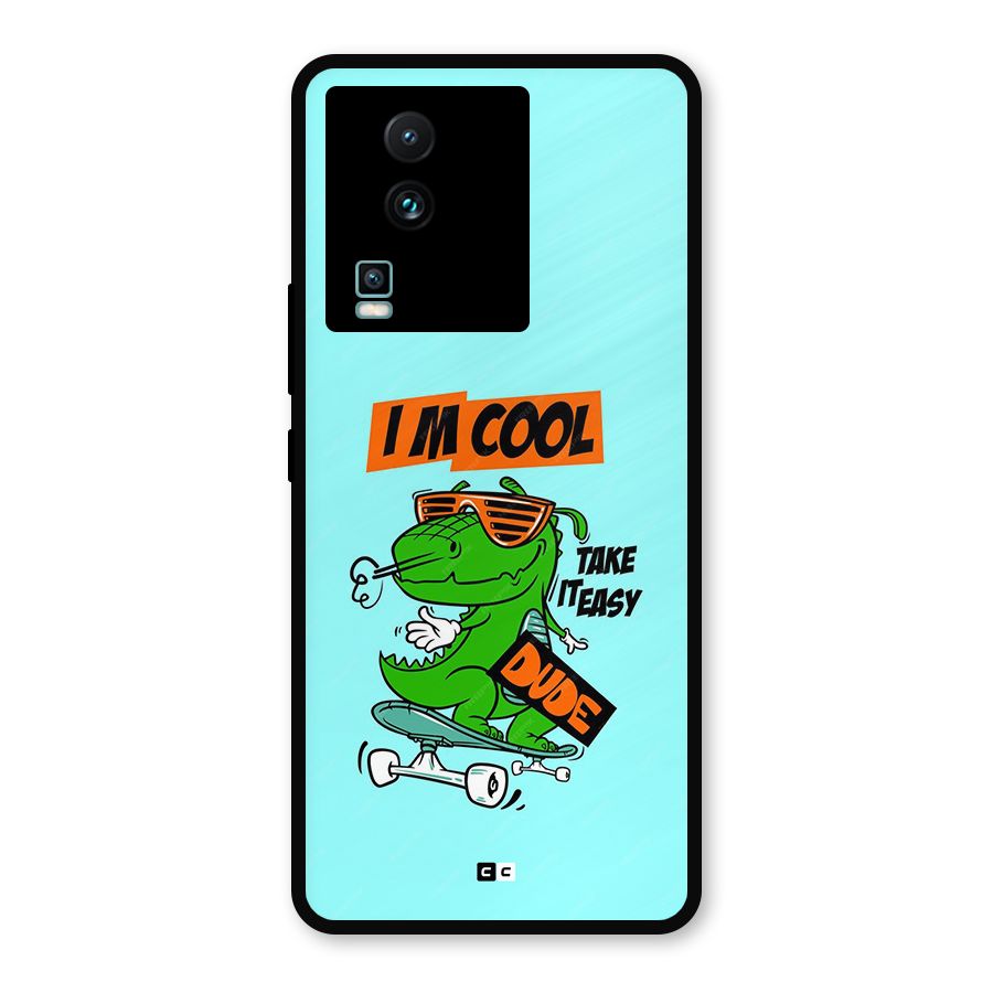 Cool Dude Metal Back Case for iQOO Neo 7 Pro