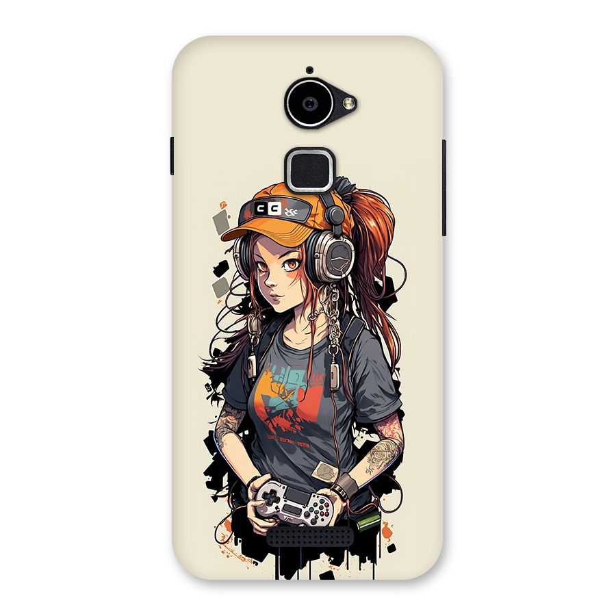 Cool Gamer Girl Back Case for Coolpad Note 3 Lite