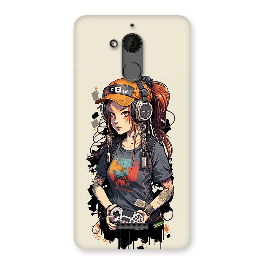 Cool Gamer Girl Back Case for Coolpad Note 5