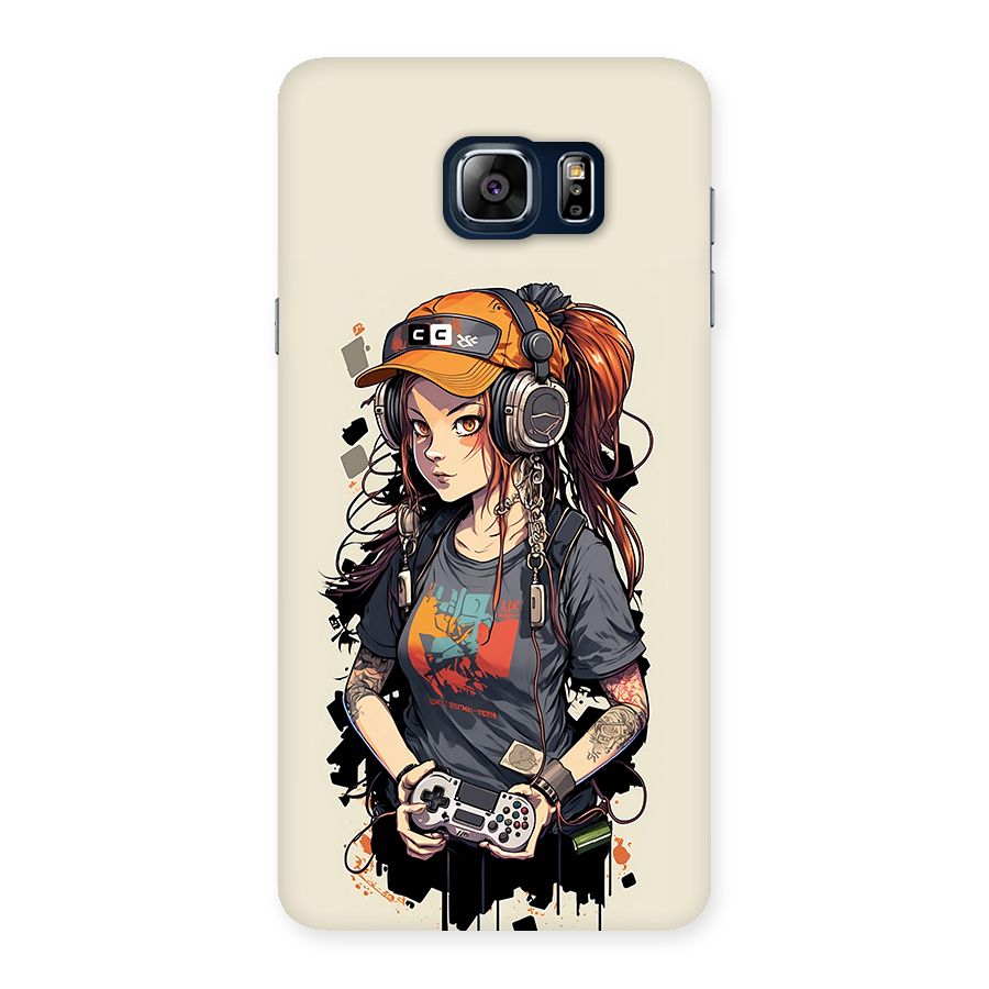 Cool Gamer Girl Back Case for Galaxy Note 5