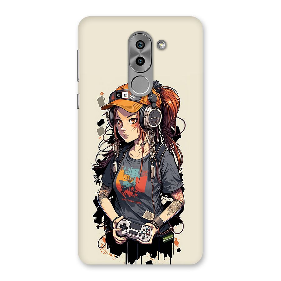 Cool Gamer Girl Back Case for Honor 6X