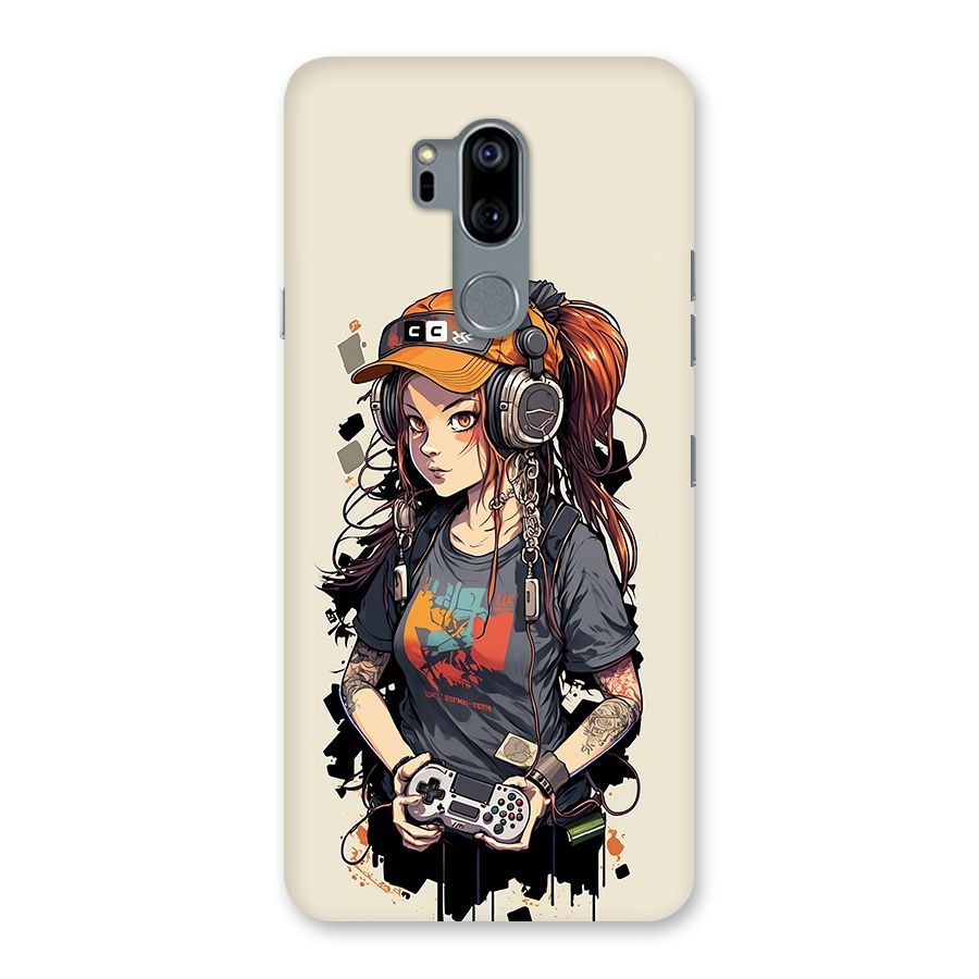 Cool Gamer Girl Back Case for LG G7