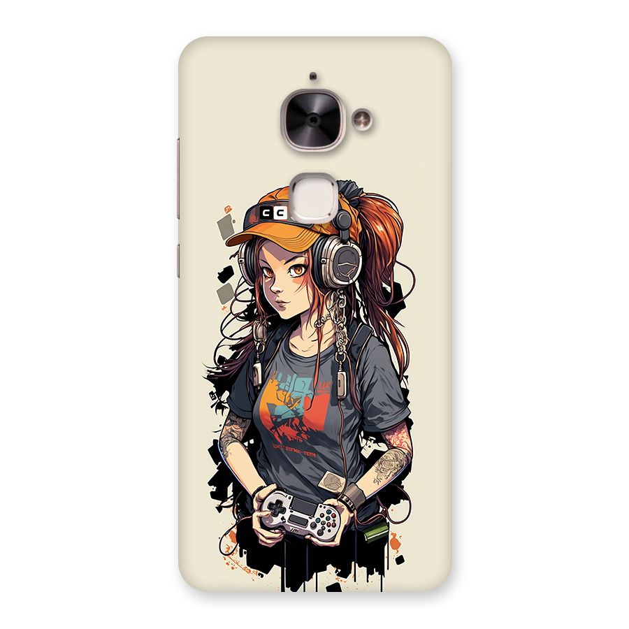 Cool Gamer Girl Back Case for Le 2