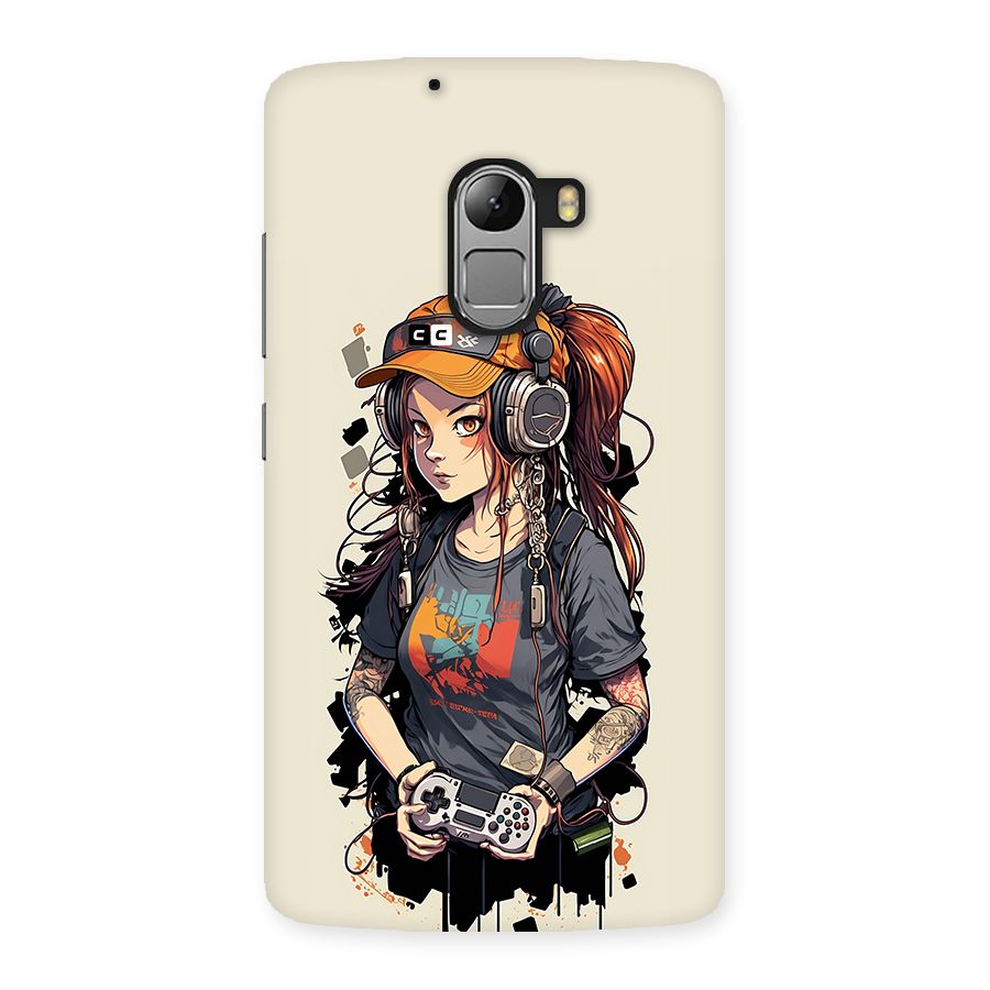 Cool Gamer Girl Back Case for Lenovo K4 Note