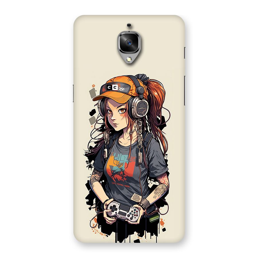 Cool Gamer Girl Back Case for OnePlus 3