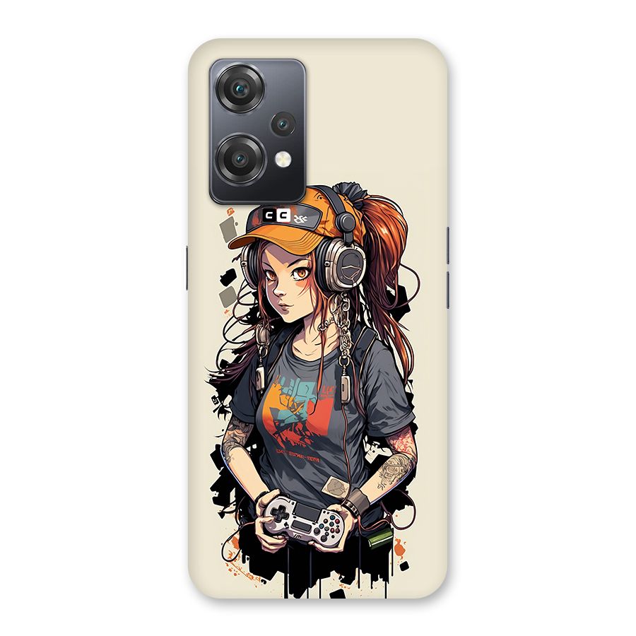 Cool Gamer Girl Back Case for OnePlus Nord CE 2 Lite 5G