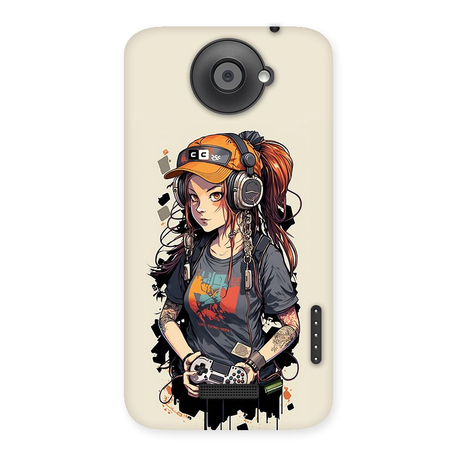 Cool Gamer Girl Back Case for One X